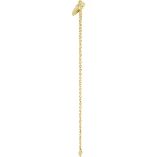 Brățară de aur galben 14K Sorelle, design minimalist, simbolizând legături profunde. Ideală ca bijuterie de zi cu zi.