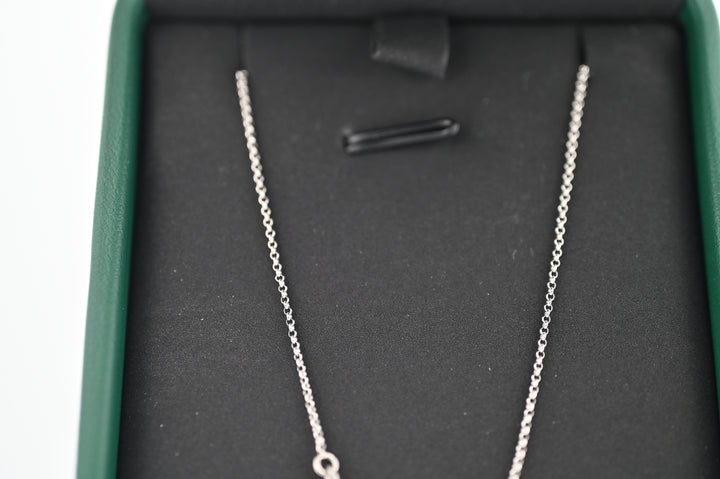 Elegant lanț de platină 1mm, design rafinat și durabil, ideal pentru cadou damă