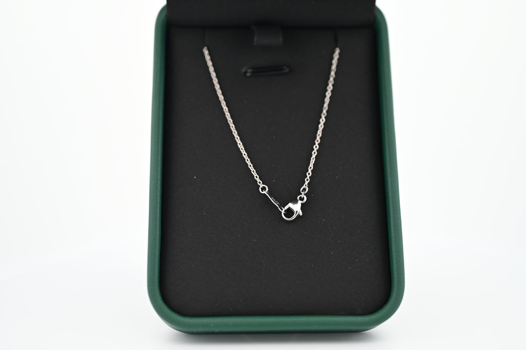 Lanț platină elegant 1.2mm în cutie, simbol al rafinamentului și durabilității, cadou perfect pentru femei, bijuterie de lux.