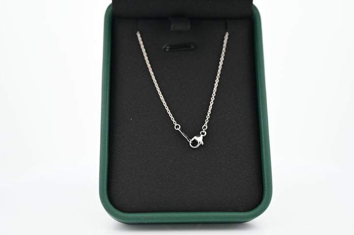 Lanț platină elegant 1.2mm în cutie, simbol al rafinamentului și durabilității, cadou perfect pentru femei, bijuterie de lux.