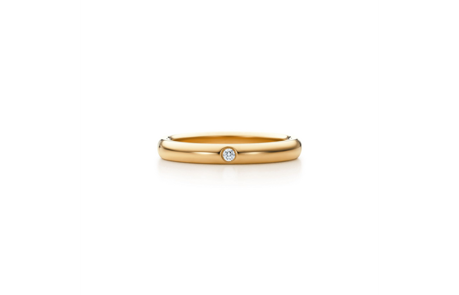 Verigheta eleganta din aur galben cu diamant, simbolul dragostei eterne, perfecta pentru cadou premium, accesibil si rafinat